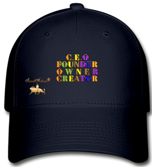 CEO-FOUNDER-OWNER-CREATOR Baseball Cap - navy