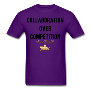 Collaboration Over Competition  Classic T-Shirt - purple