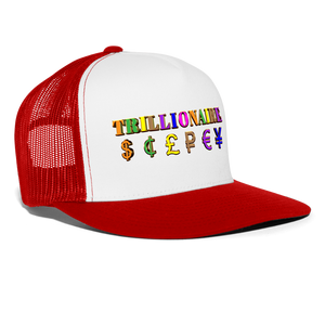 Trillion Hat - white/red
