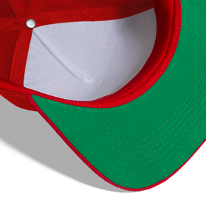 Trillionaire Snapback Baseball Cap - red