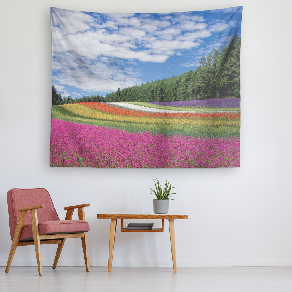 Colorful Bloom Wall tapestry