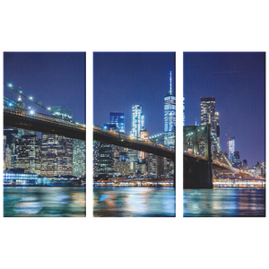New York Night and Bridge