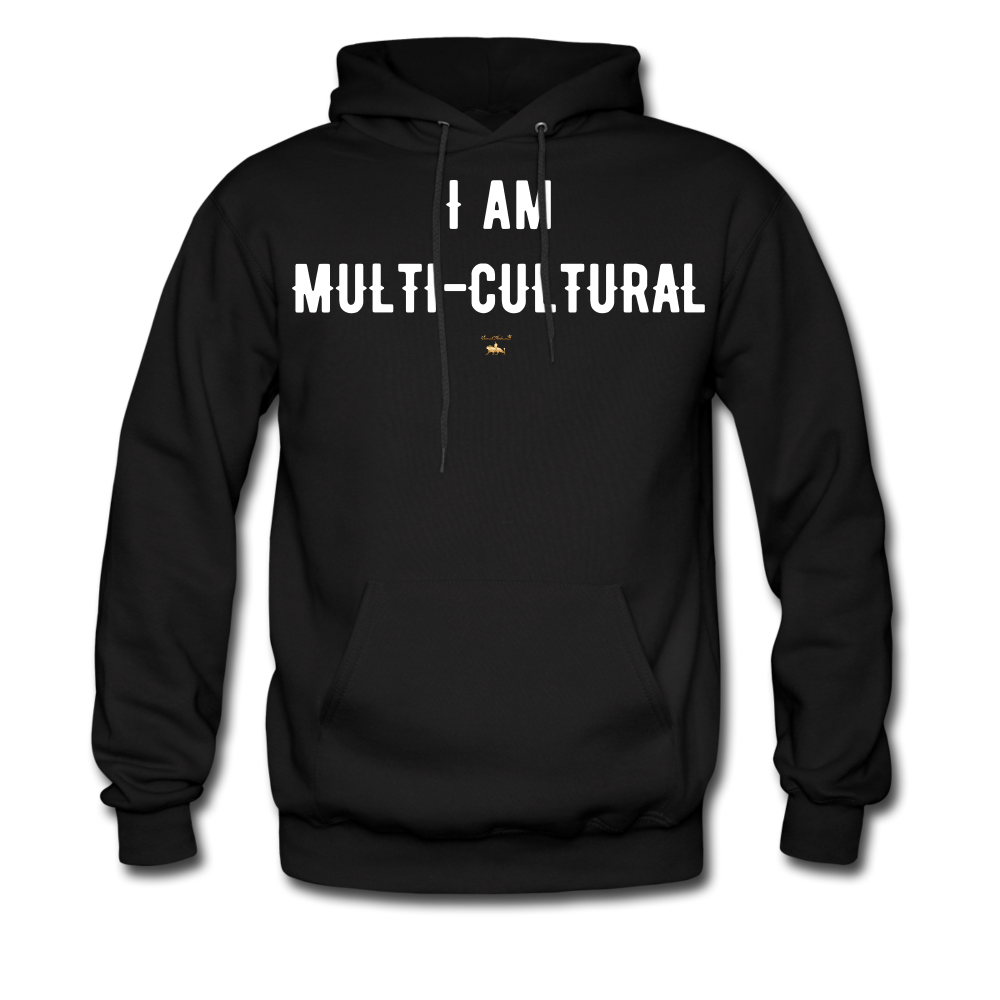 I AM MULTI-CULTURAL Hoodie - black
