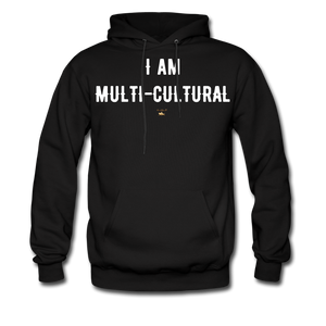 I AM MULTI-CULTURAL Hoodie - black