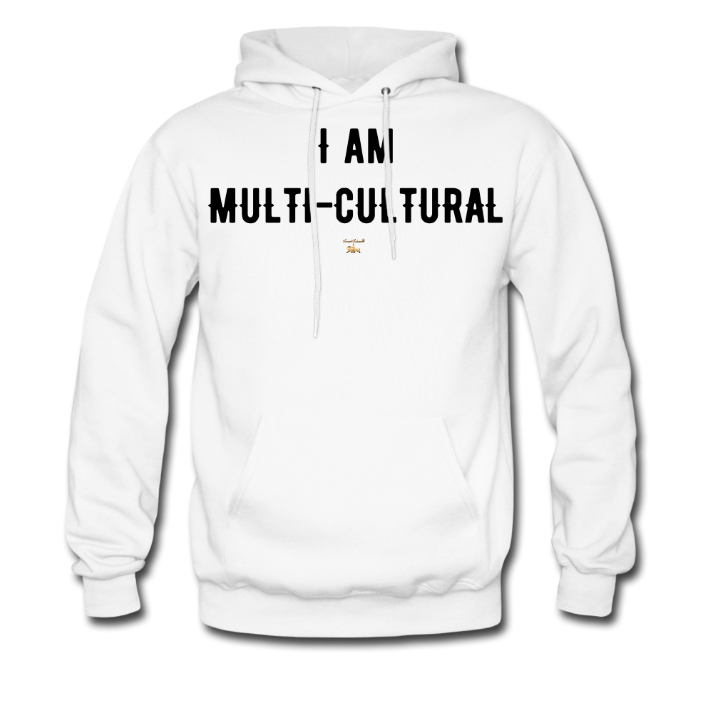 I AM MULTI-CULTURAL Hoodie - white
