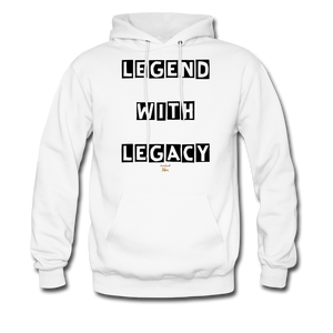 LEGEND WITH LEGACY Hoodie - white