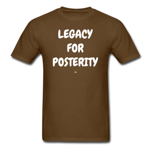 LEGACY FOR POSTERITY T-Shirt - brown