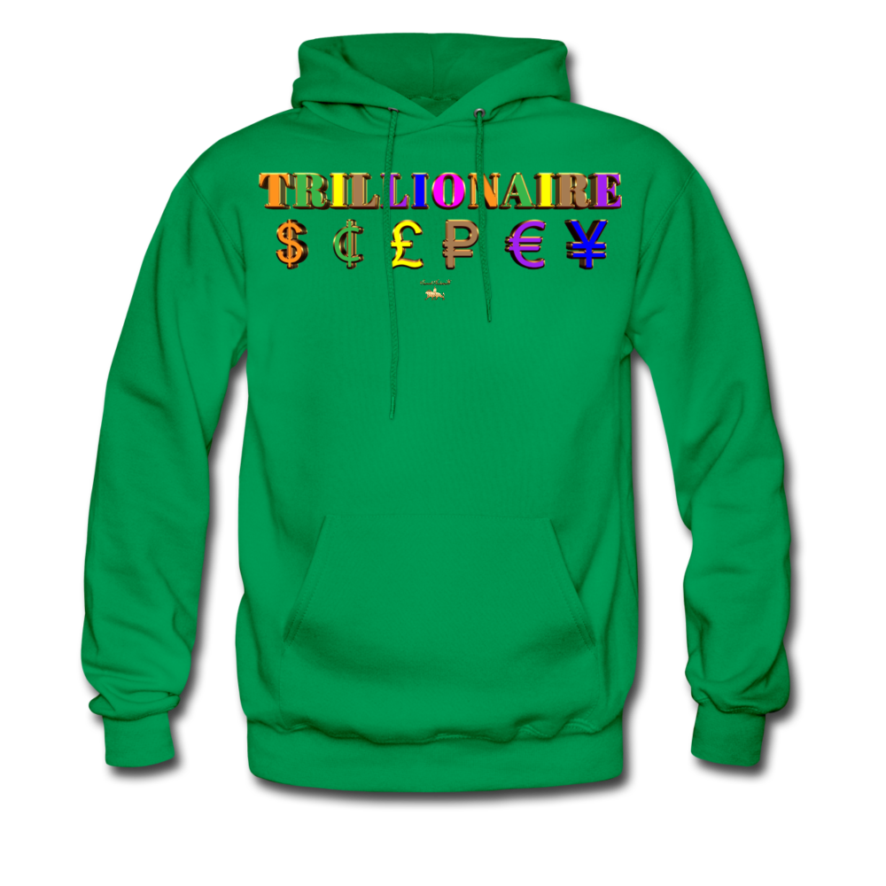 Trillionaire  Hoodie   (Adult) - kelly green