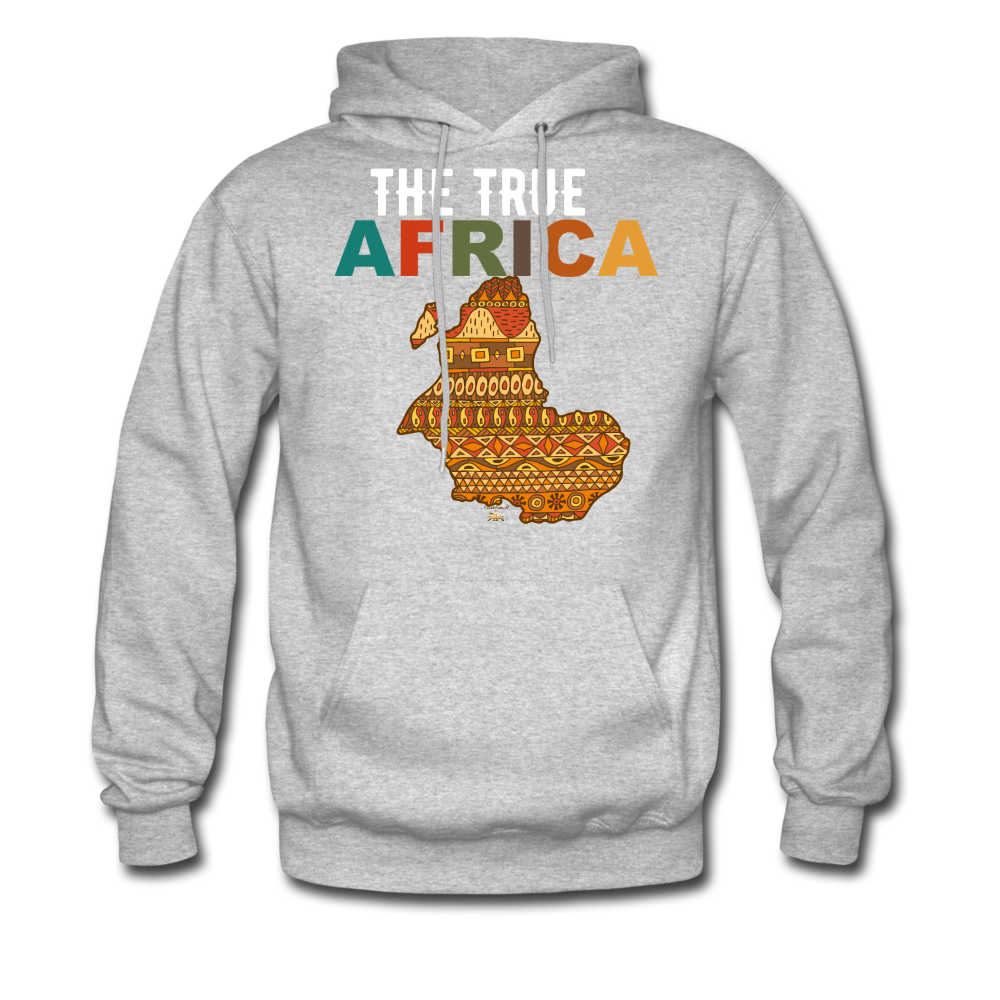 The True Africa Hoodie - heather gray