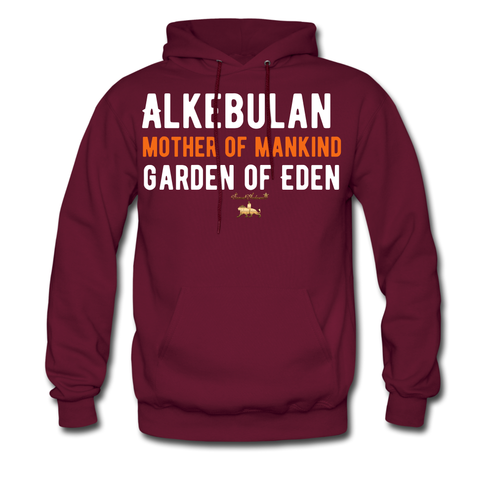 Alkebulan Hoodie - burgundy