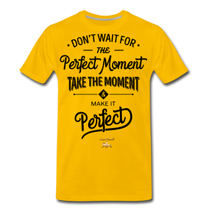 Make it Perfect Premium T-Shirt - sun yellow