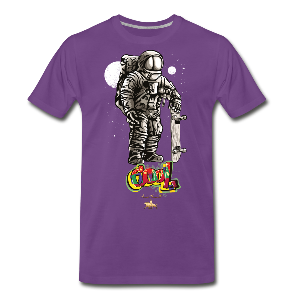 Cool Moon Flex Premium T-Shirt - purple