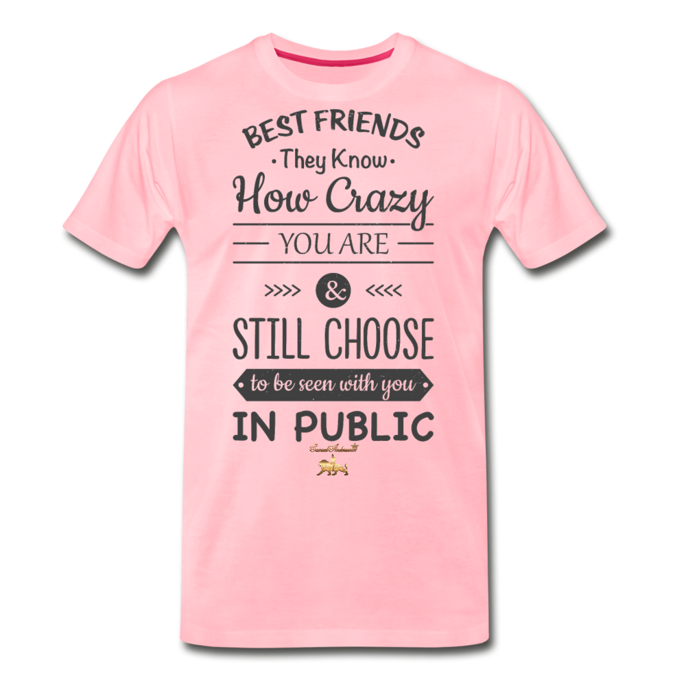 Best Friends Premium T-Shirt - pink