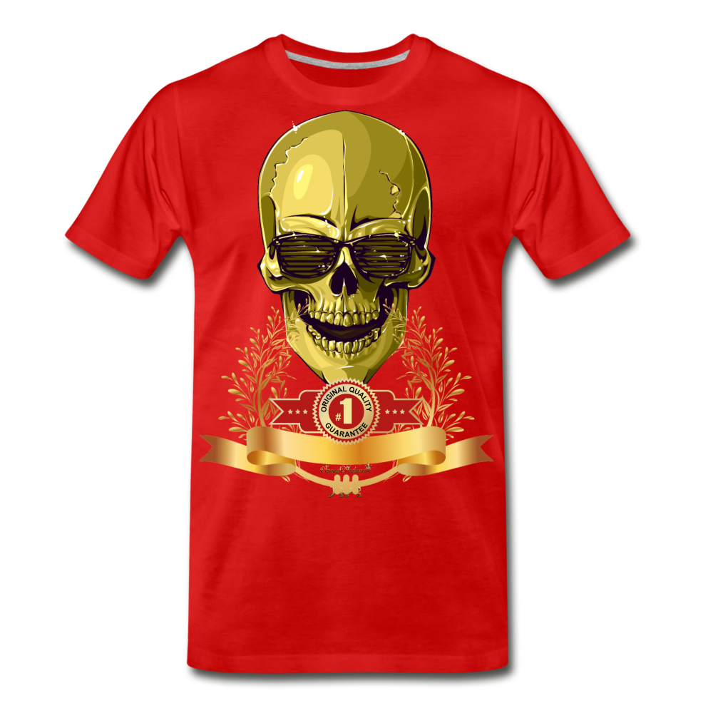 Original Quality Guaranteed Premium T-Shirt - red