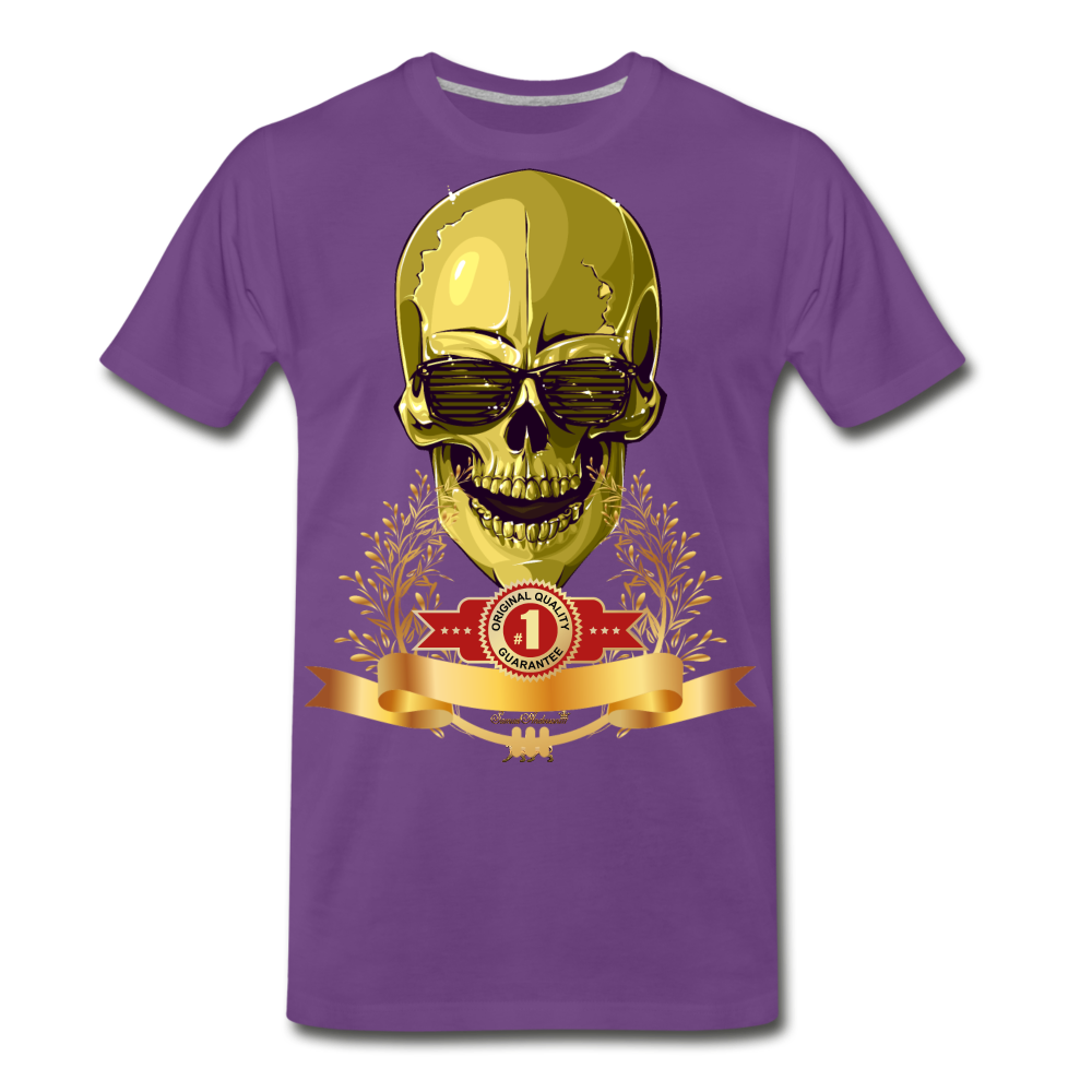 Original Quality Guaranteed Premium T-Shirt - purple