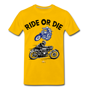 Ride or Die Premium T-Shirt - sun yellow