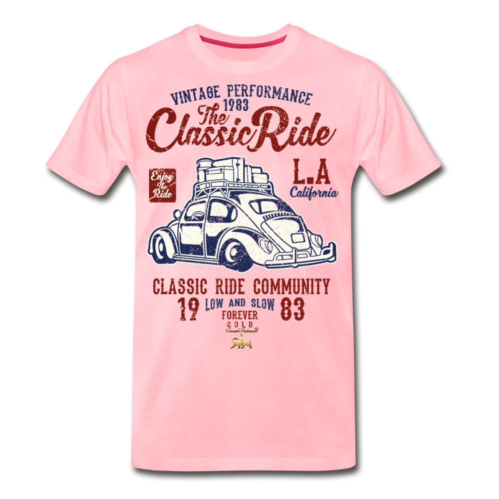 Vintage Performance Premium T-Shirt - pink