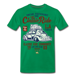 Vintage Performance Premium T-Shirt - kelly green