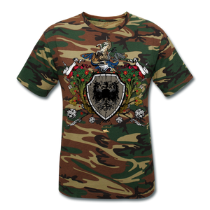 Fortitude Unisex Camouflage T-Shirt - green camouflage