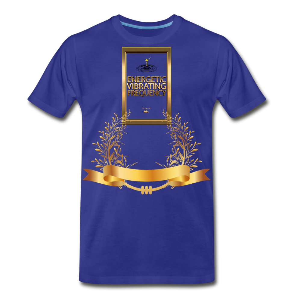 Energetic Vibrating Frequency Premium T-Shirt - royal blue