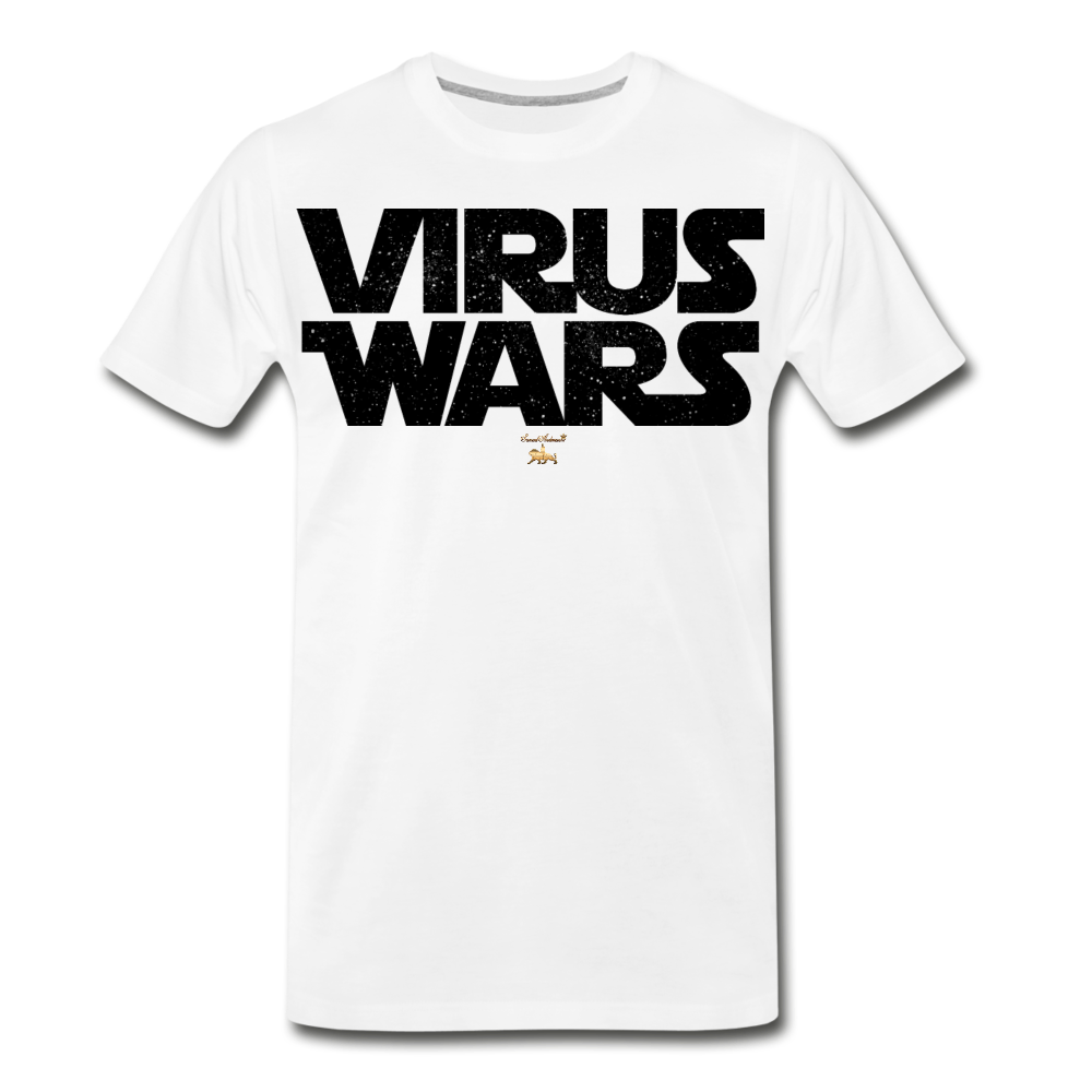 Virus Wars Premium T-Shirt - white