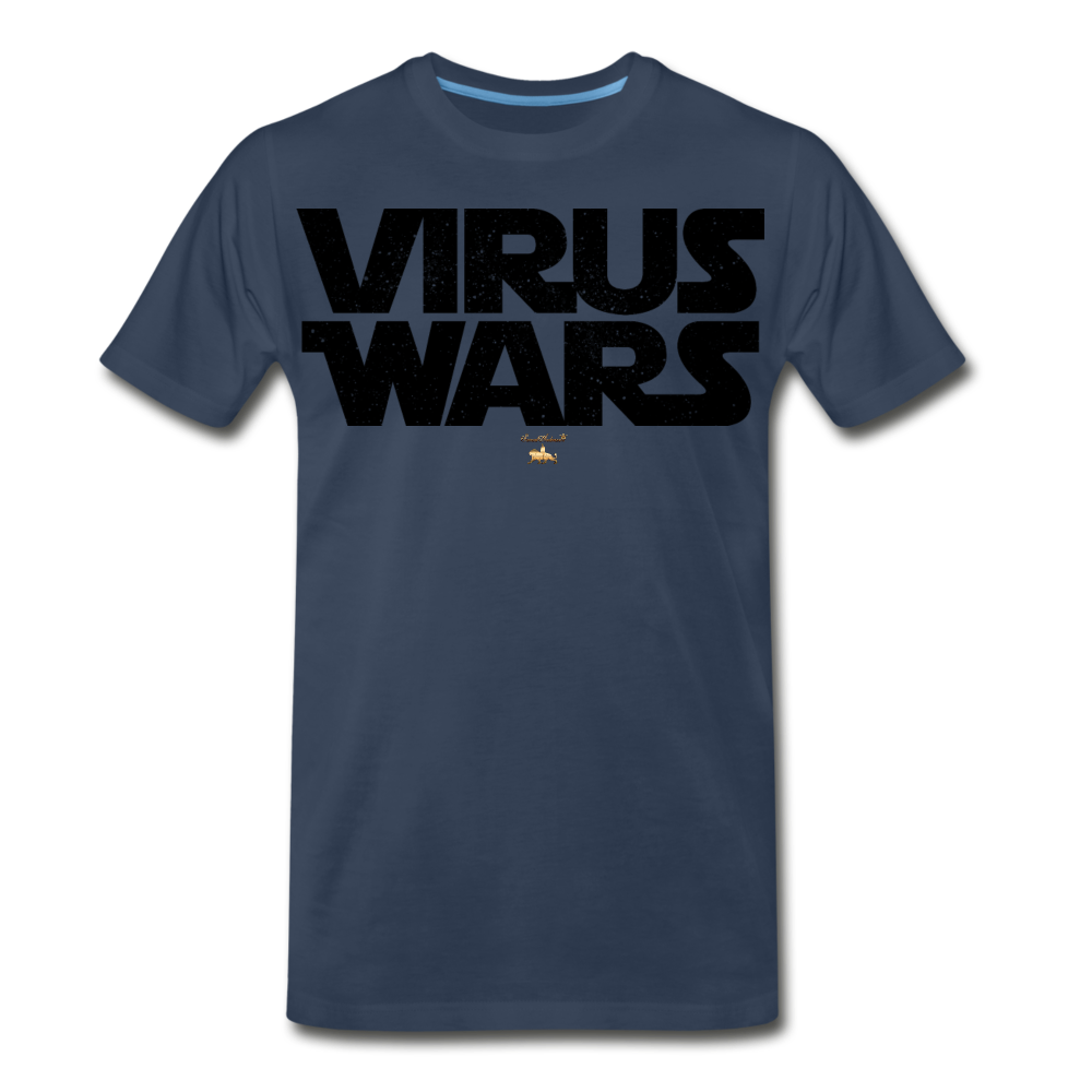 Virus Wars Premium T-Shirt - navy