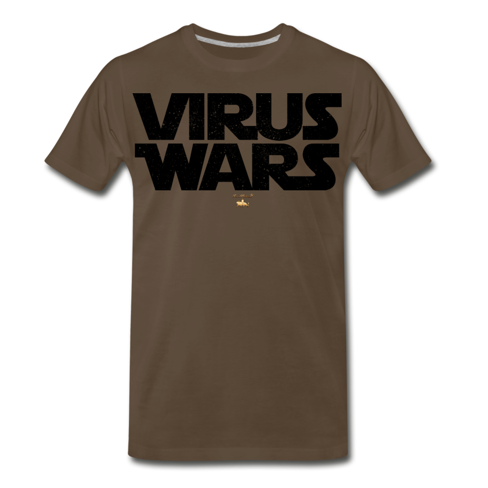 Virus Wars Premium T-Shirt - noble brown