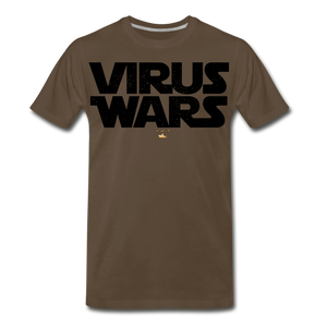 Virus Wars Premium T-Shirt - noble brown