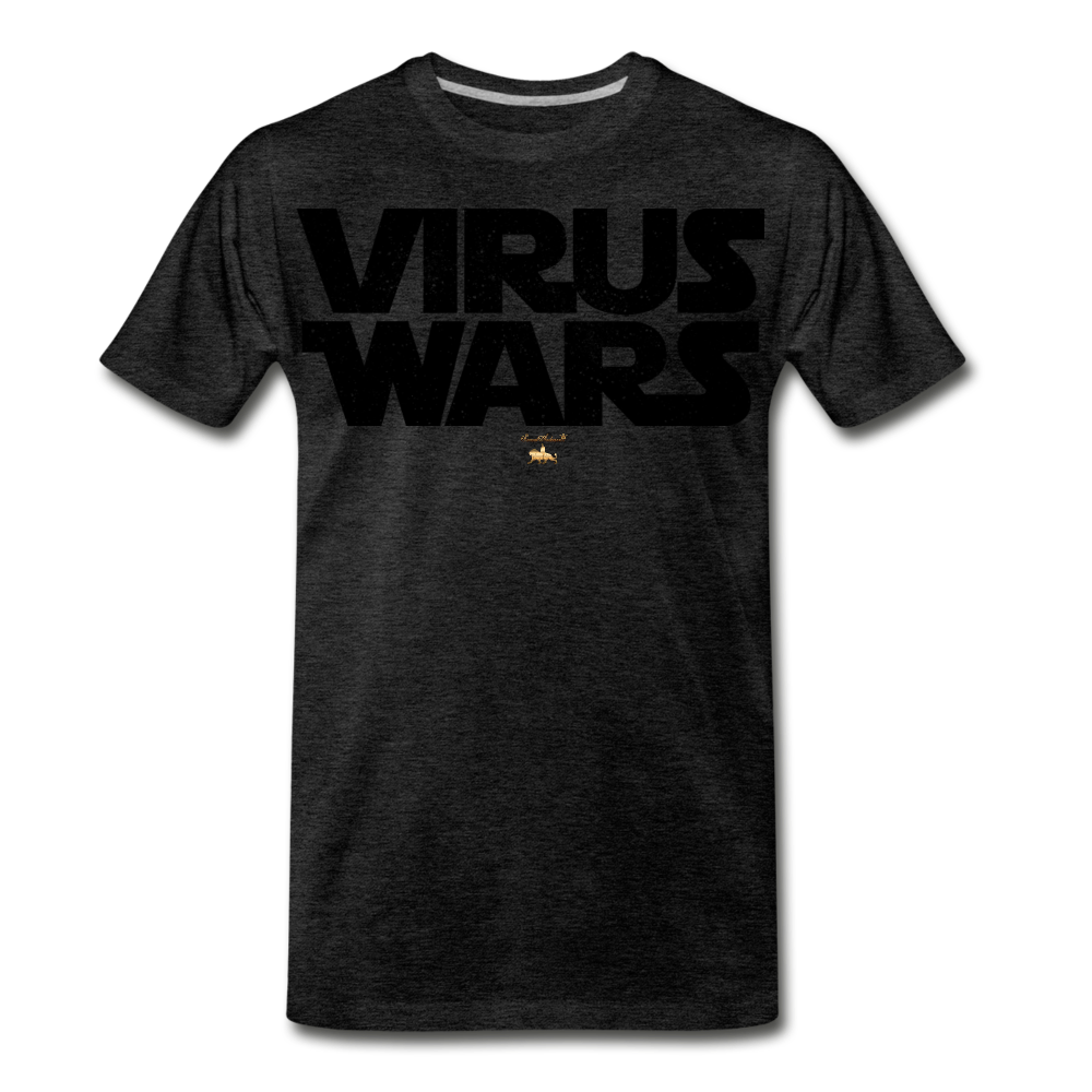 Virus Wars Premium T-Shirt - charcoal gray