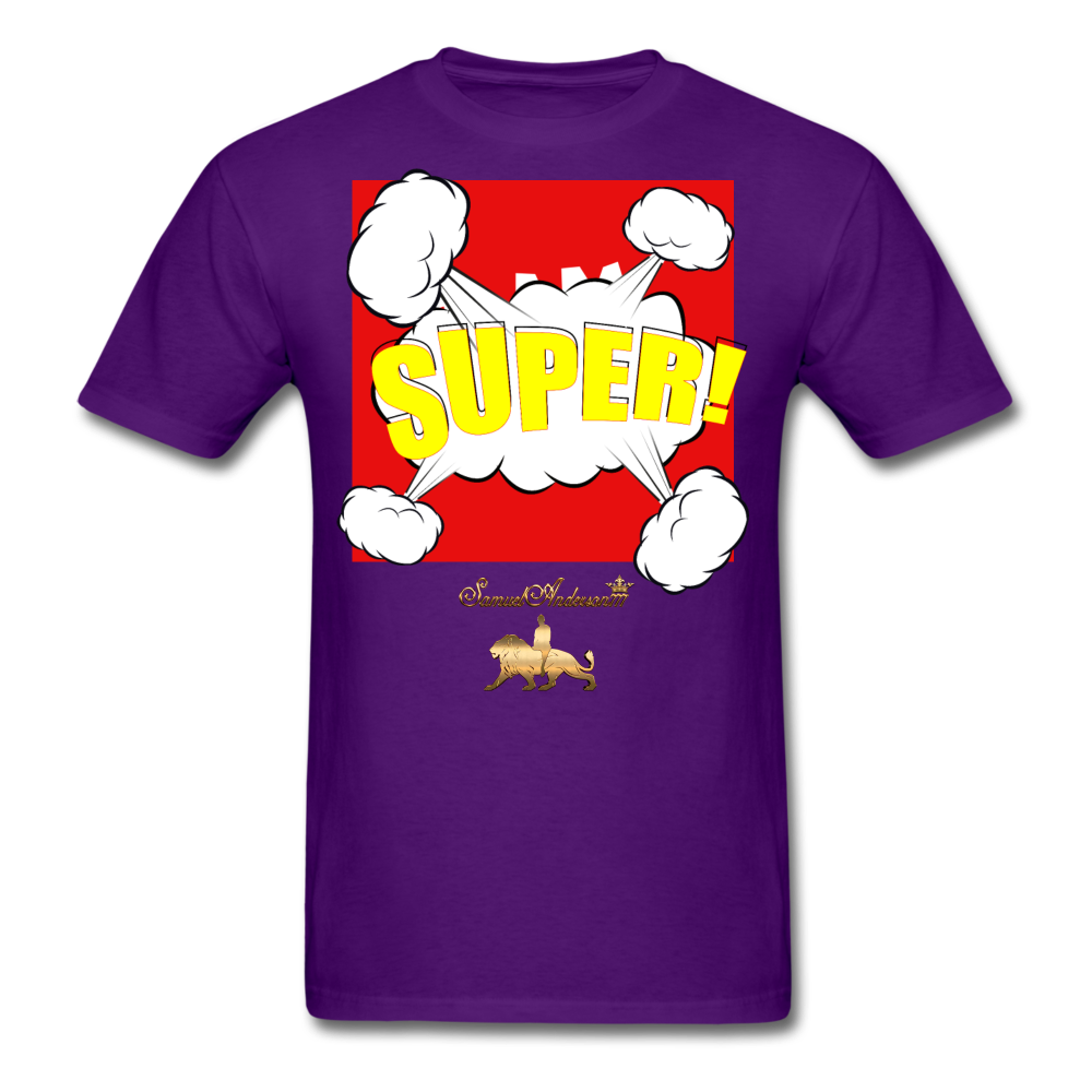 Super  Men's T-Shirt - purple