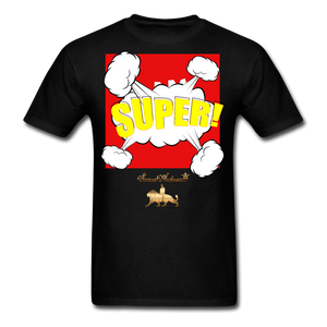 Super  Men's T-Shirt - black