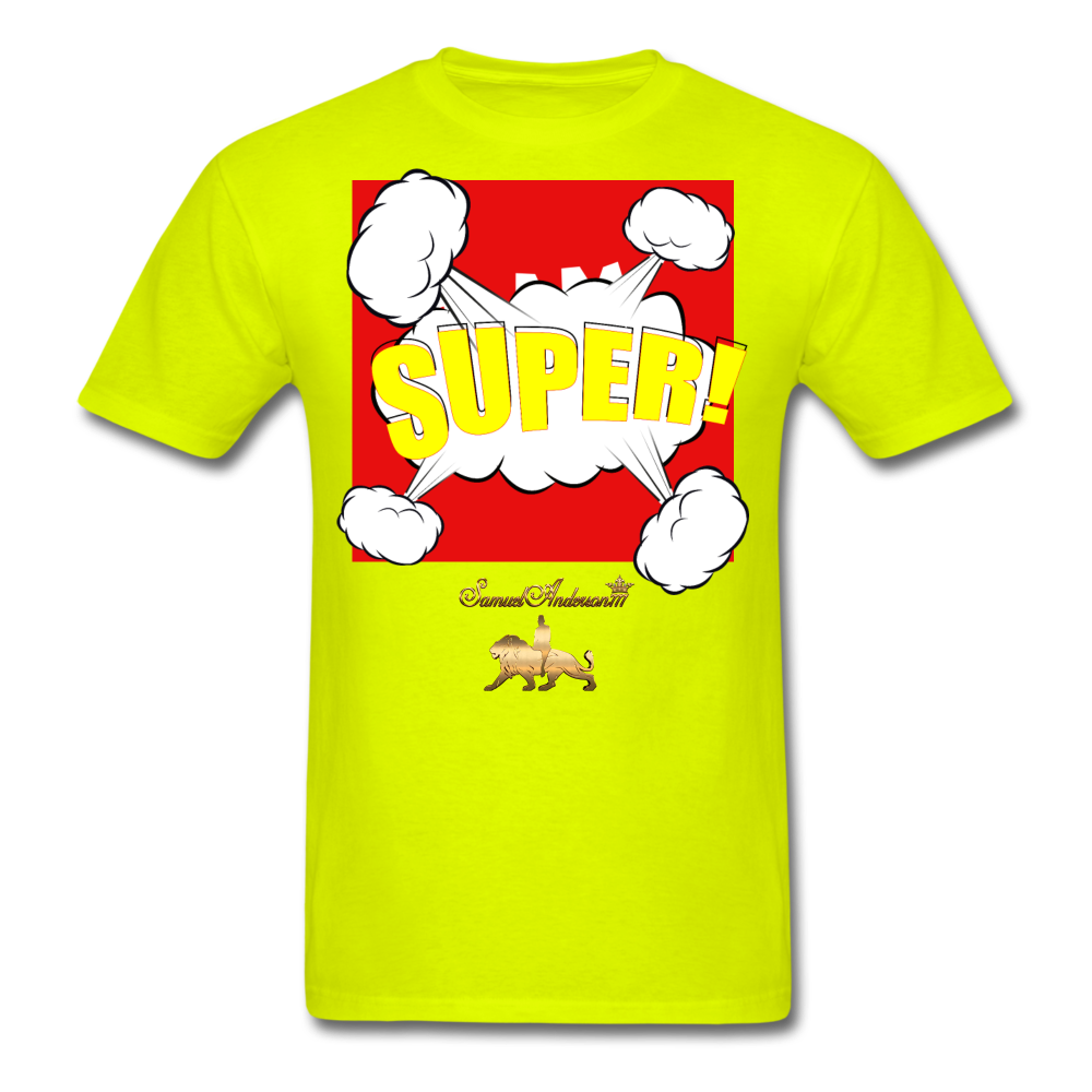 Super  Men's T-Shirt - safety green