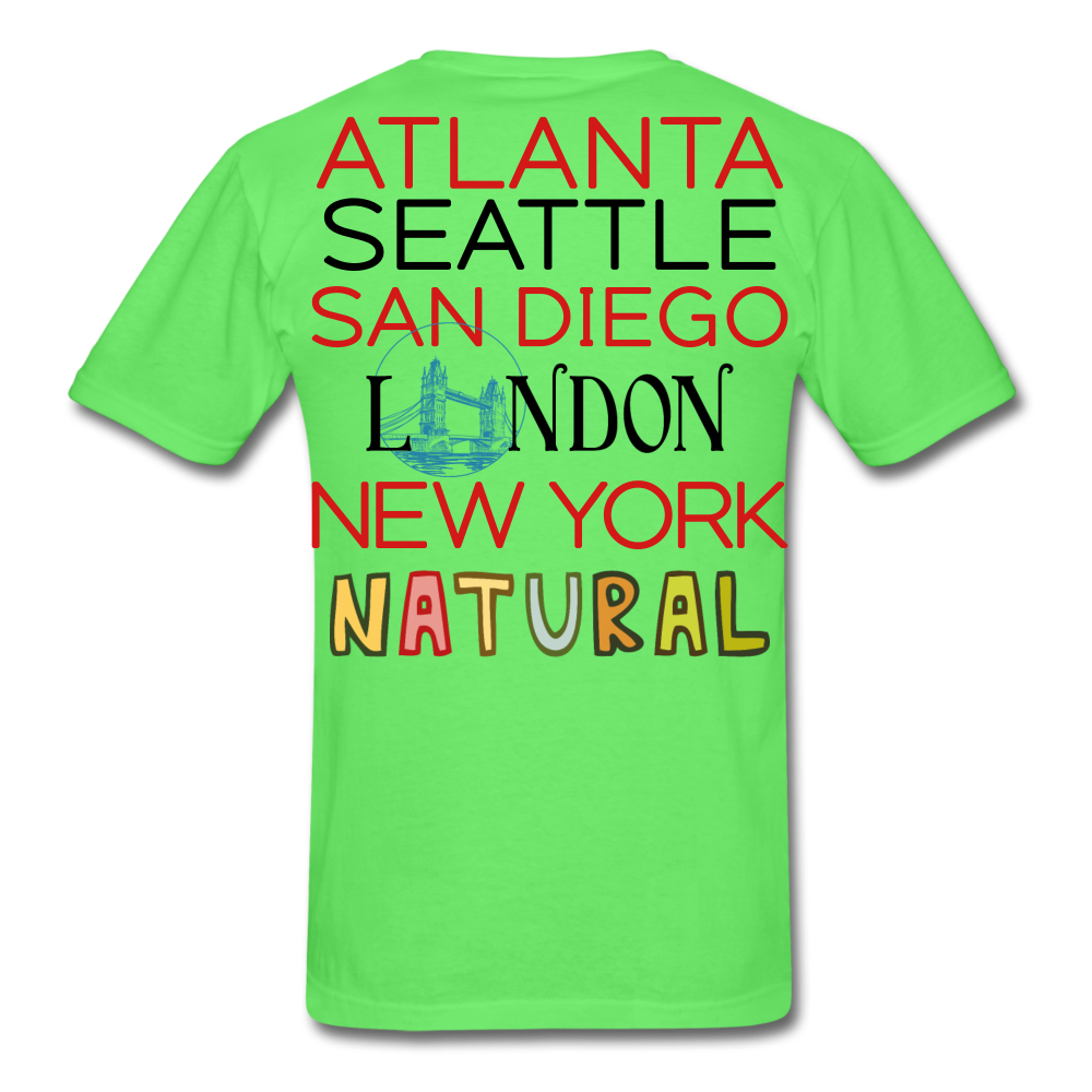 Locations Men's T-Shirt - kiwi