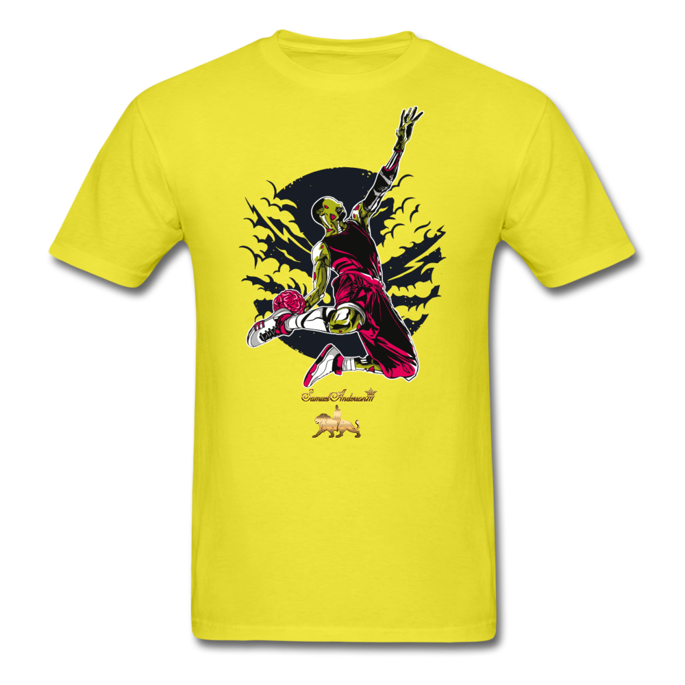 Slam Dunk Men's T-Shirt - yellow