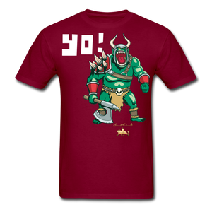 Yo!!! Men's T-Shirt - burgundy