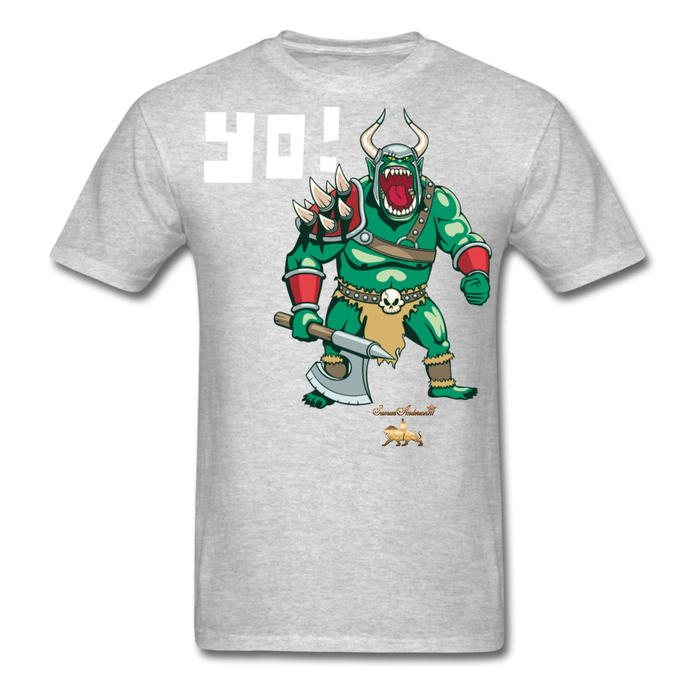 Yo!!! Men's T-Shirt - heather gray