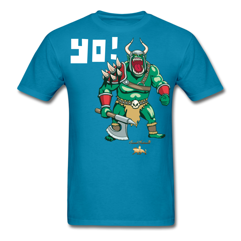 Yo!!! Men's T-Shirt - turquoise