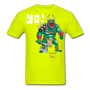 Yo!!! Men's T-Shirt - safety green