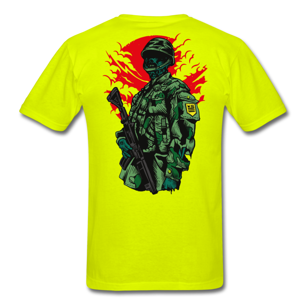 Yo!!! Men's T-Shirt - safety green