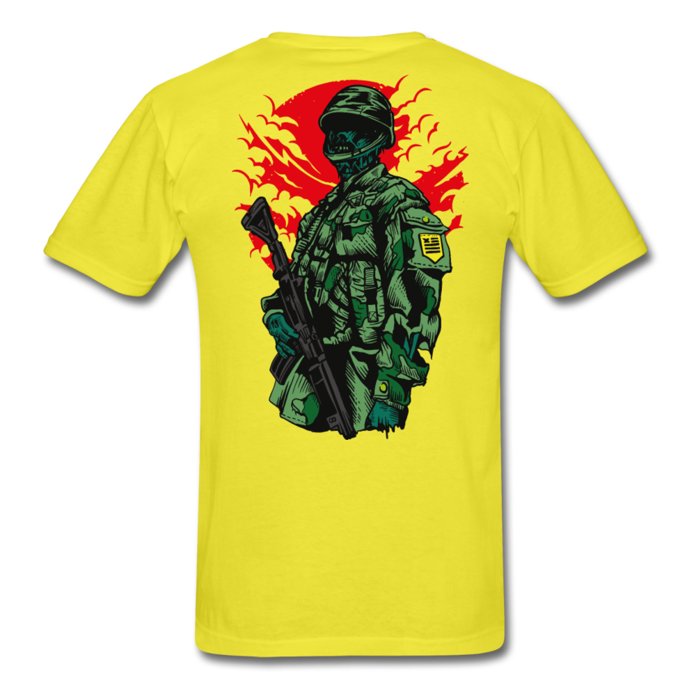 Yo!!! Men's T-Shirt - yellow