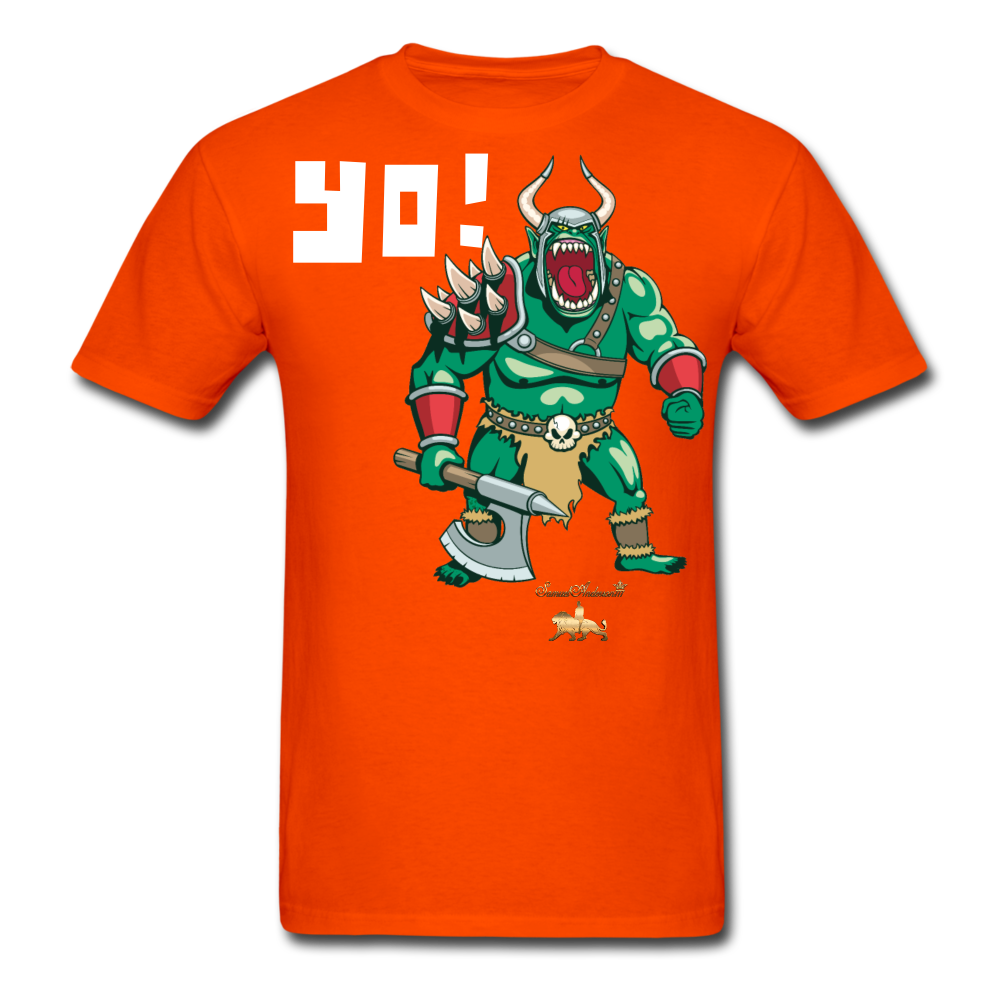 Yo!!! Men's T-Shirt - orange