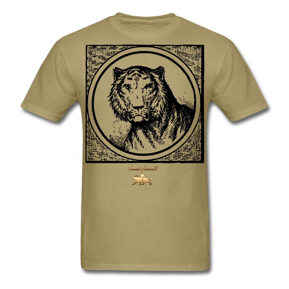 Wild and Free Men's T-Shirt - khaki