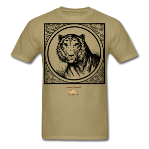 Wild and Free Men's T-Shirt - khaki