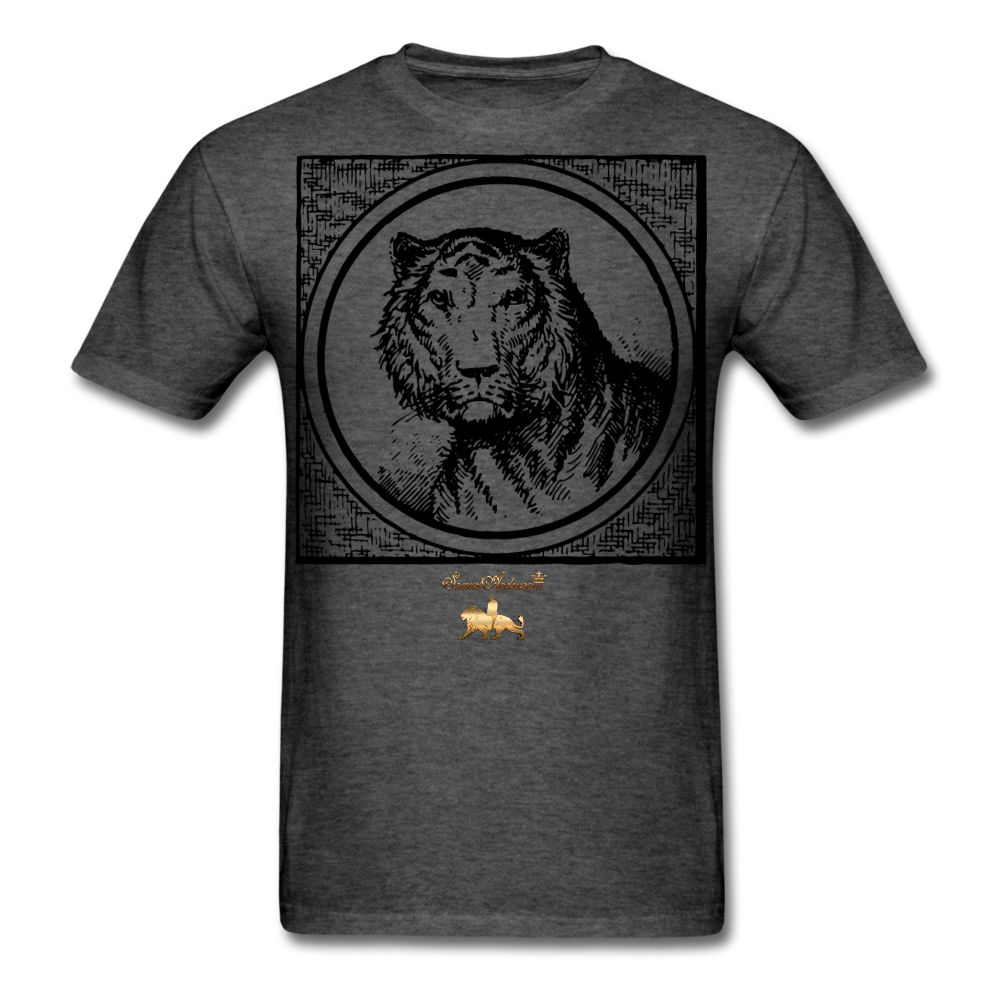 Wild and Free Men's T-Shirt - heather black