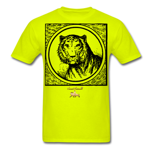 Wild and Free Men's T-Shirt - safety green