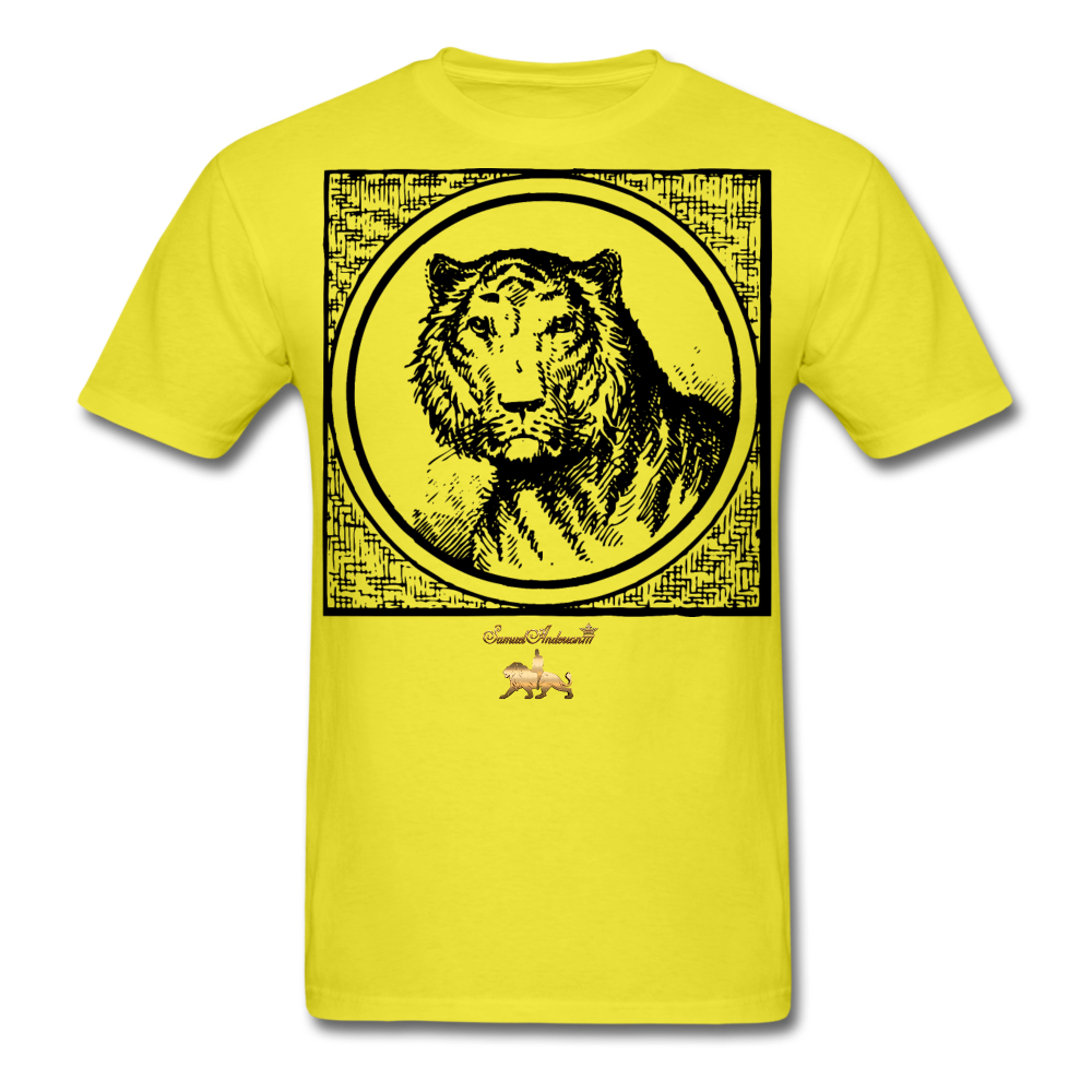 Wild and Free Men's T-Shirt - yellow