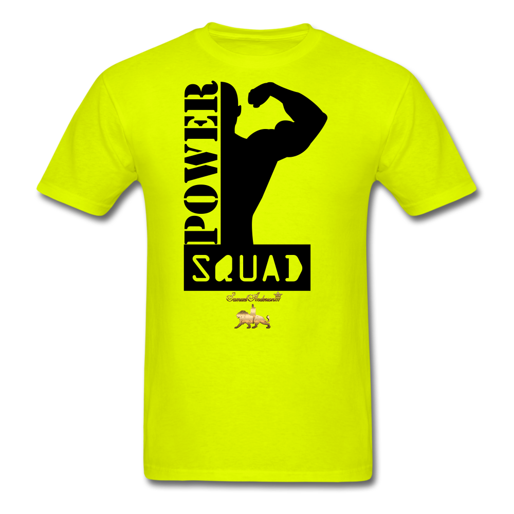 Power Squad Men's T-Shirt - safety green