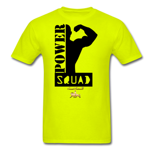 Power Squad Men's T-Shirt - safety green