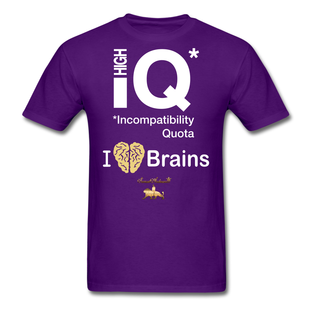 IQ Men's T-Shirt - purple
