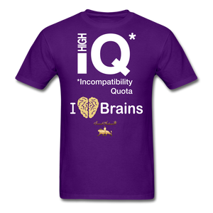 IQ Men's T-Shirt - purple